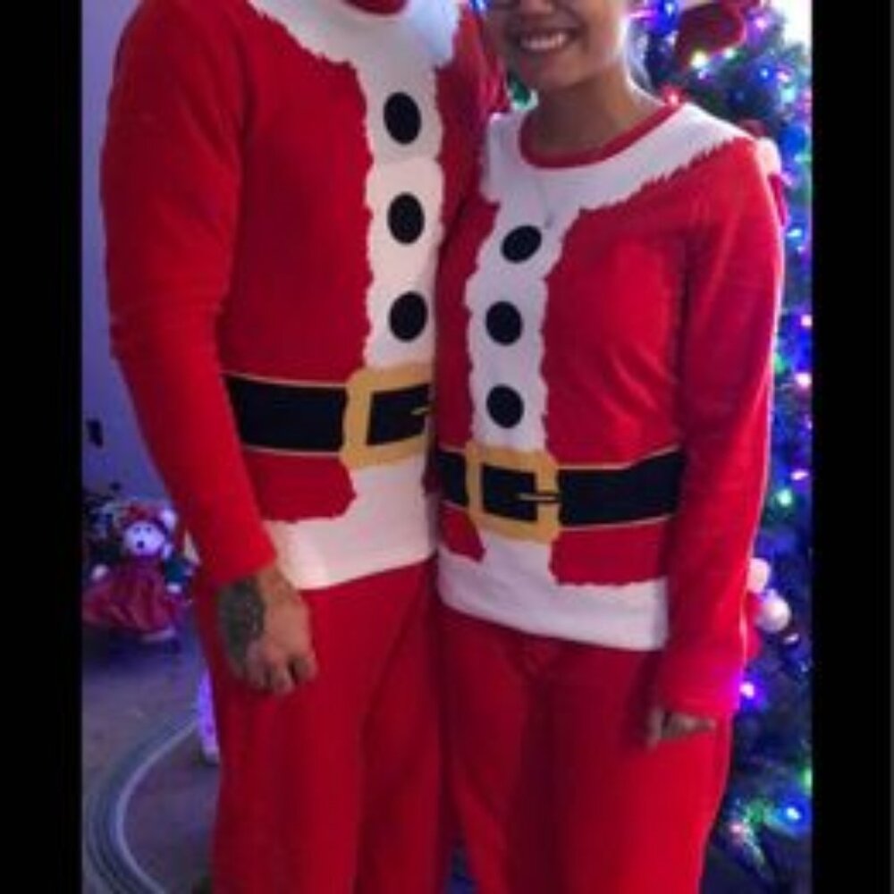 Matching Santa Christmas Pajamas